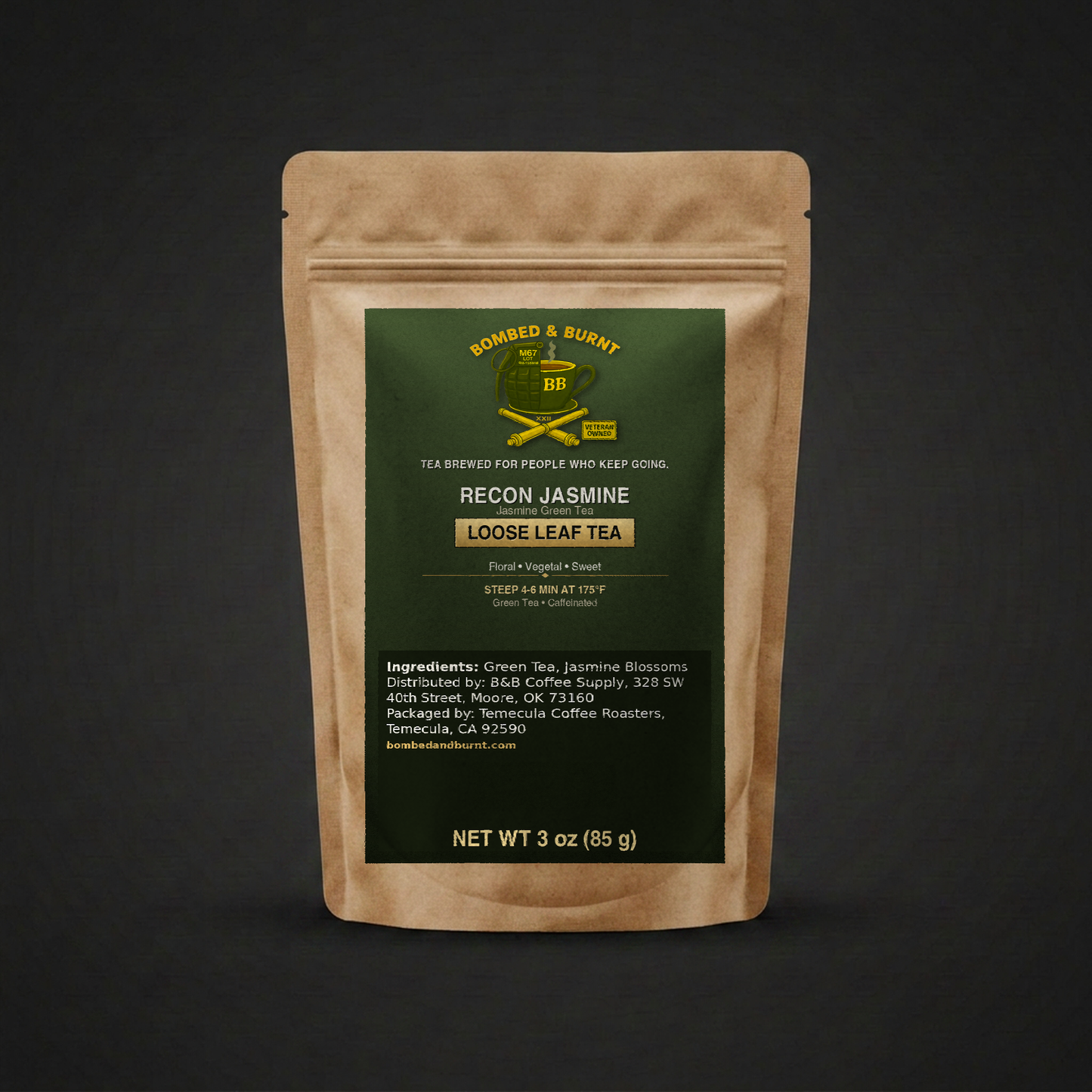 Recon Jasmine — Jasmine Green Tea (Bombed & Burnt)
