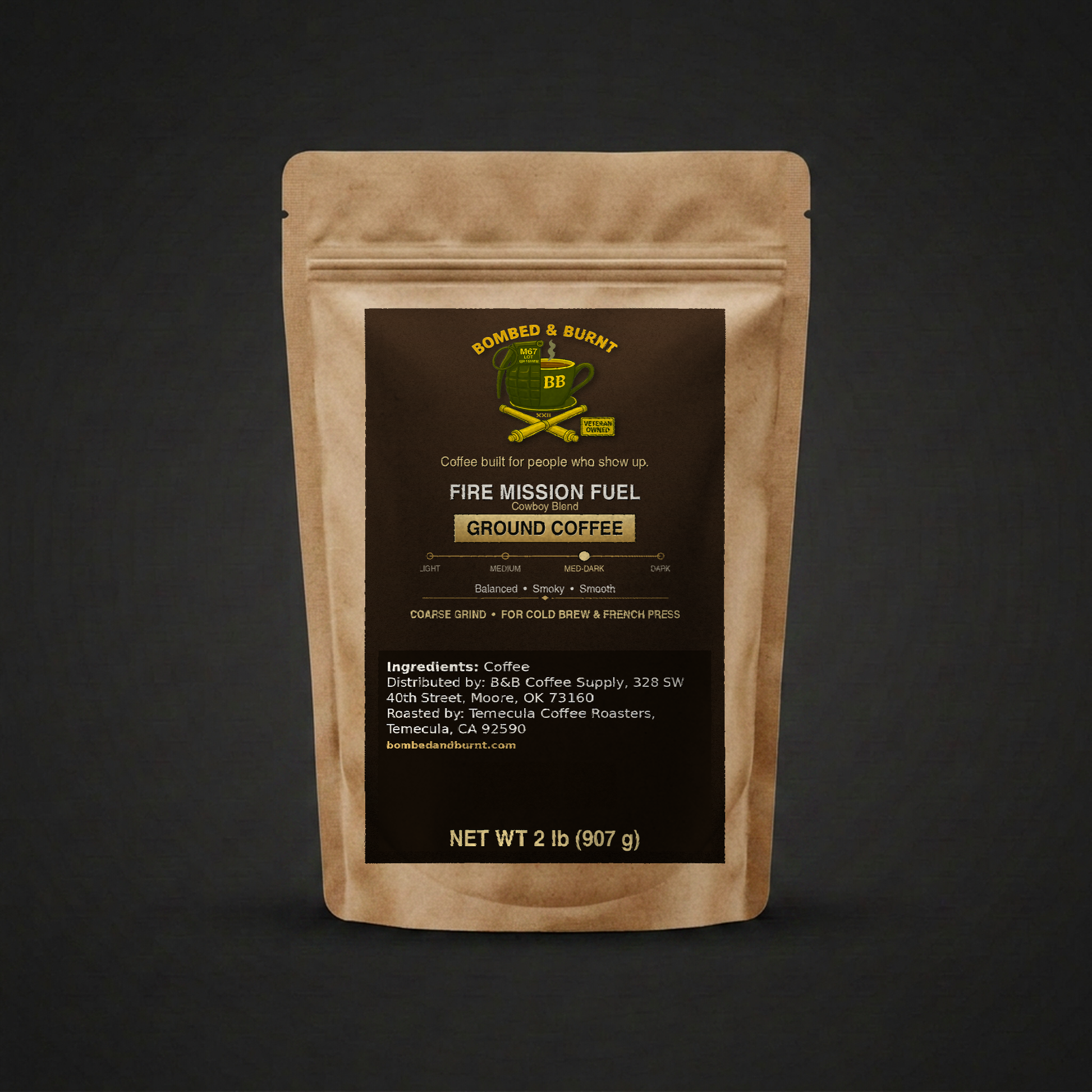 Fire Mission Fuel — Coarse 2 lb