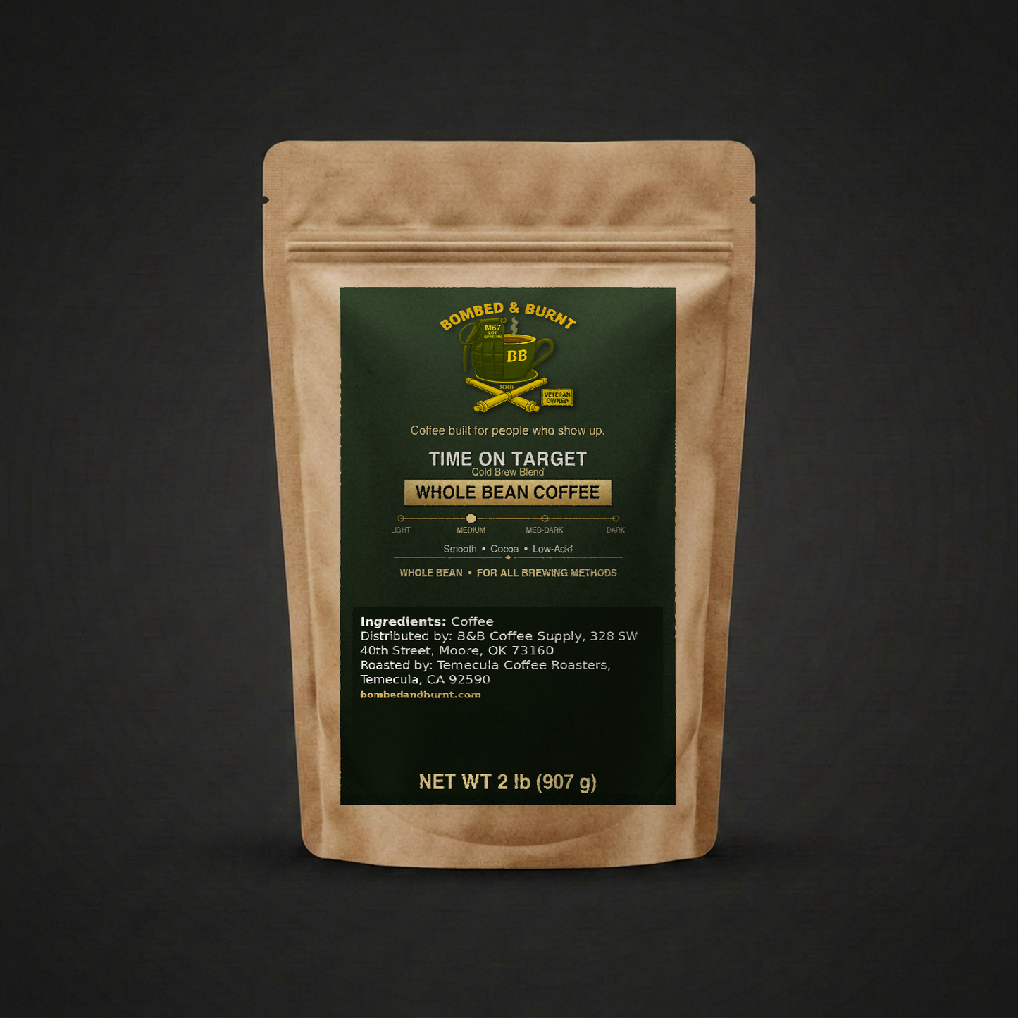 Time on Target — Whole Bean 2 lb